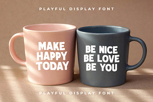 Wobblezz Playful Display Font