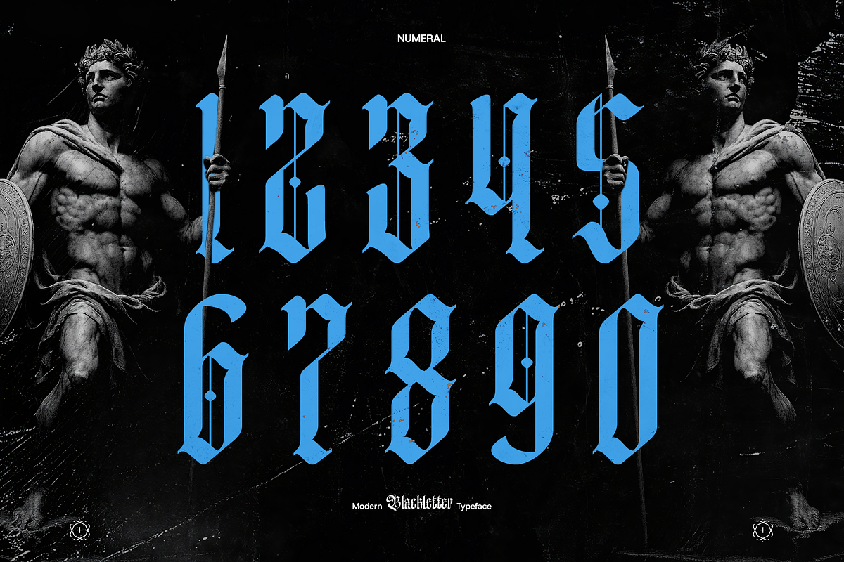 Eisenhardt - Gothic Blackletter Font, a Blackletter Font by Inviline.co (Photo 4 of 15)