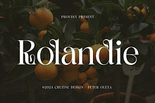 Rolandie Romantic Serif