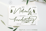 Blissful Mountain, a Handwritten Font by Letterhanna Studio (Thumbnail 2 of 13)