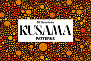 10 Art Series Patterns: Kusama, a Pattern Graphic by Motifs (Thumbnail 5 of 12)