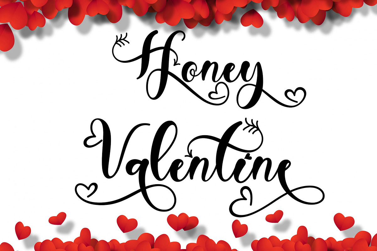 Valentine Sweet Bundle, a Handwritten Font by Yoga Letter (Photo 4 of 6)