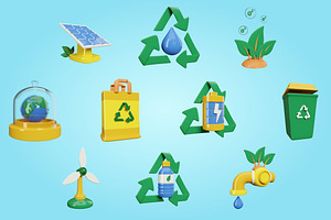 3D Ecology Icon