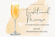 Watercolor Cocktail Illustration Set, an Illustration by Maria B. Paints (Thumbnail 3 of 33)