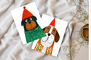 Paws & Presents: Christmas Dogs, an Animal Illustration by PrintHaven Designs (Thumbnail 5 of 9)