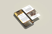 Instagram post mockup, an iPhone Mockup by Graphicbars (Thumbnail 5 of 17)