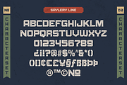 Saylery Typeface, a Sans Serif Font by 24Design Studios (Thumbnail 8 of 9)
