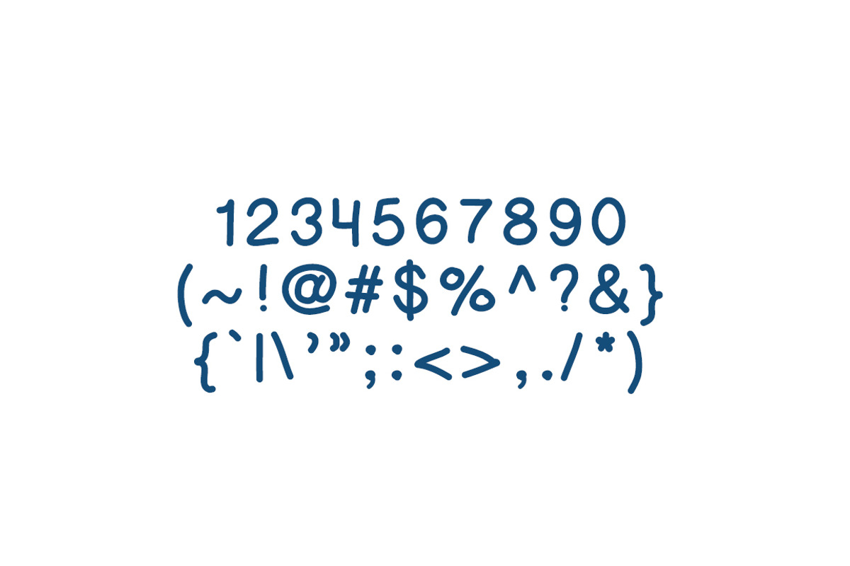 Yeti - Hand Drawn Font, a Sans Serif Font by HipFonts (Photo 3 of 3)