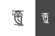 Owl with toga hat logo design, an Object Graphic by nicemorning (Thumbnail 5 of 5)