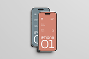 iPhone Mockup Set, an iPhone Mockup by baim_std (Thumbnail 5 of 5)