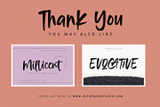 Blinking - Handwritten Font, a Handwritten Font by Alpaprana (Thumbnail 12 of 12)