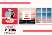 Instagram modern templates, a Social Media Template by Iryna Danyliuk (Thumbnail 5 of 6)