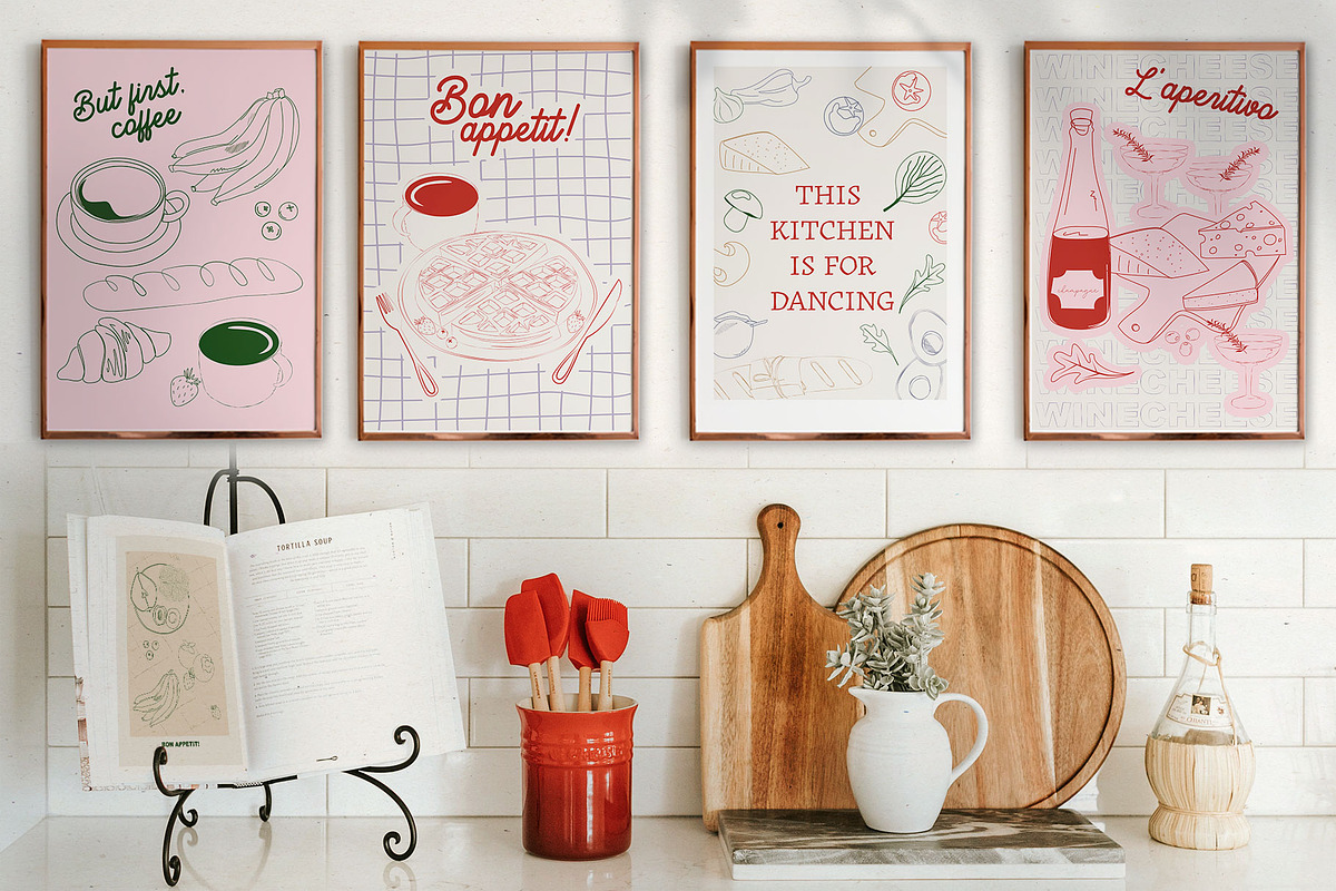 Poster Gallery Bundle, a Decorative Illustration by Mio Buono (Photo 57 of 82)