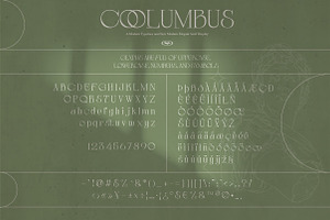 Coolumbus Modern Serif Font