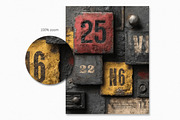 Industrial Numbers, a Decorative Illustration by rileyBgraphics (Thumbnail 6 of 6)