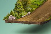 Beautiful landscape off road, an Illustration by Nomad (Thumbnail 3 of 3)