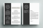 Resume & Cover Letter Template, a Resume Template by Refinery Resume Co. (Thumbnail 2 of 2)