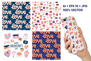 BIG Valentine Collection 100% Vector, a Decorative Illustration by Blue Lela Design (Thumbnail 9 of 9)