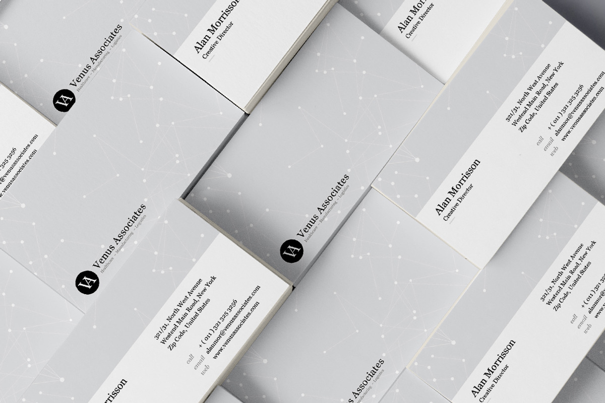Elegant corporate business card, a Business Card Template by GraphicsEgg (Photo 2 of 3)