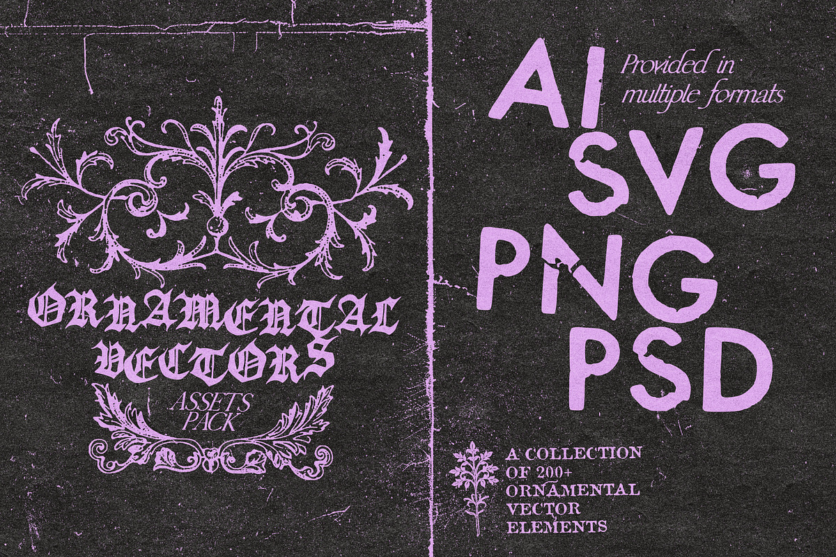 Ornamental Vectors, an Object Graphic by MiksKS (Photo 3 of 10)