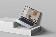 MacBook Pro 14 Mockup, a Mac Mockup by graphicpages (Thumbnail 12 of 15)