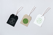 Organic food - logos and badges, a Branding & Logo Template by oxygen_8 (Thumbnail 2 of 5)