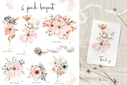 Loose floral & gold glitter, an Illustration by marie dricot (Thumbnail 2 of 21)