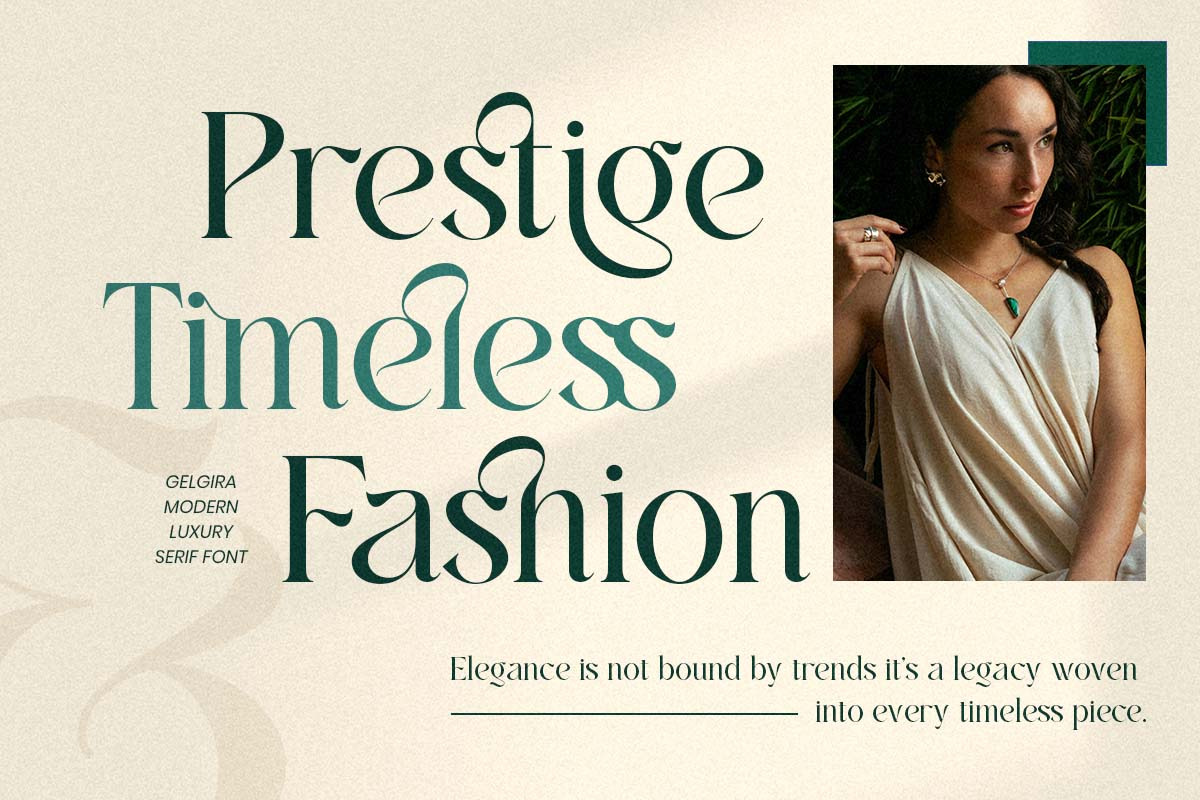 Gelgira - Romantic Luxury Swash, a Serif Font by Qweera Studio (Photo 8 of 12)