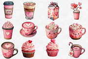 Valentine Coffee PNG Clipart, an Illustration by Designworld (Thumbnail 3 of 5)