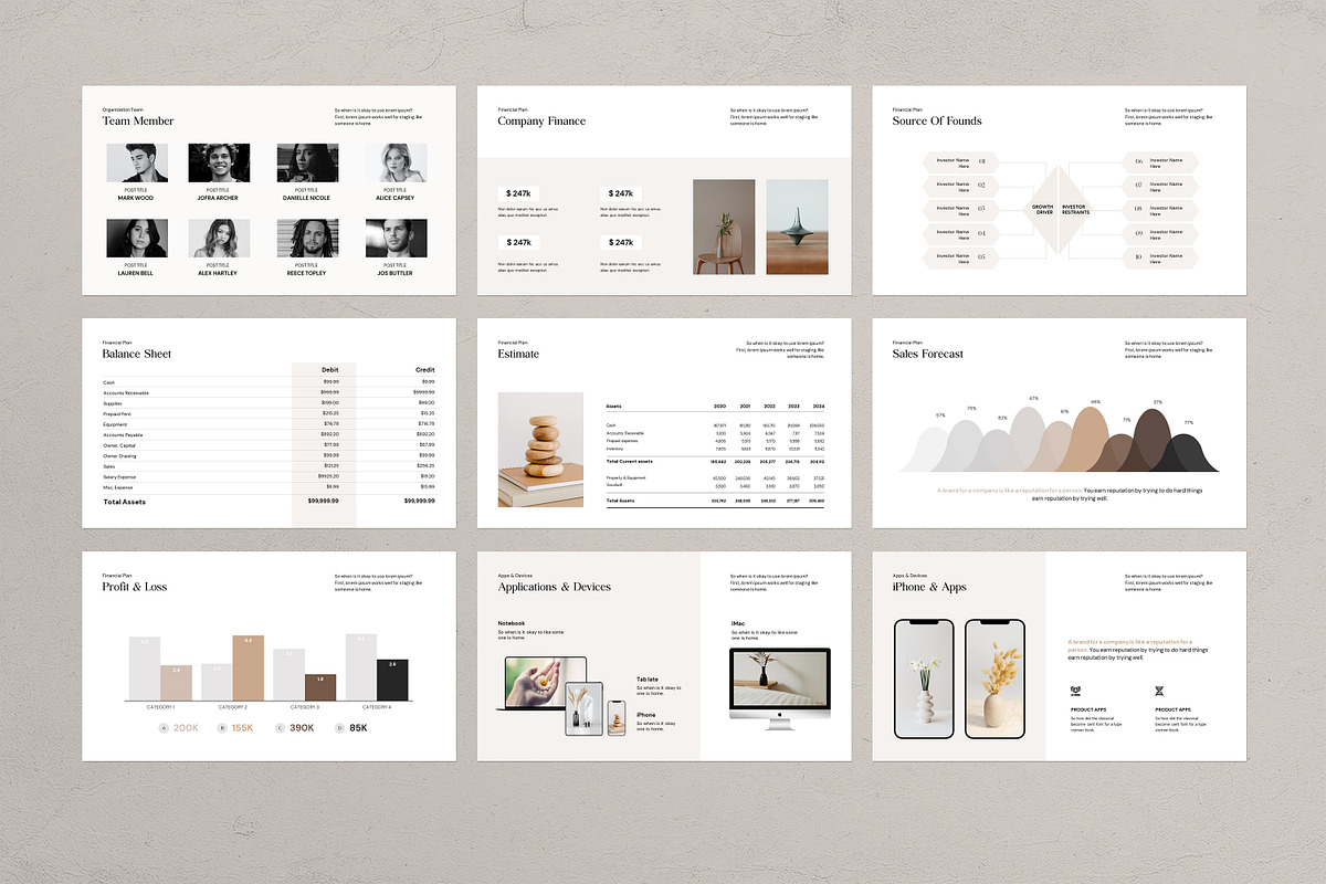 Business Plan PowerPoint Template, a Presentation Template by evgenystudio (Photo 14 of 17)