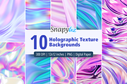 Holographic Texture Digital Paper, a Pattern Graphic by Snapybiz (Thumbnail 1 of 5)