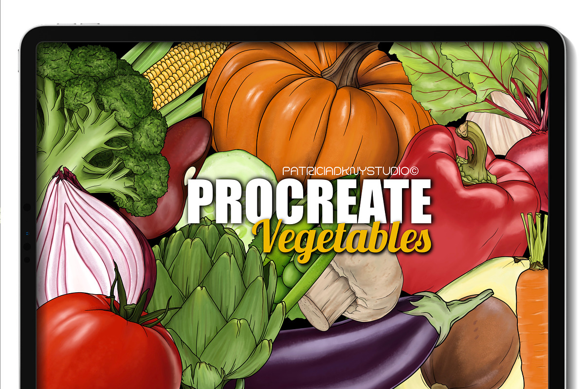 Procreate brush bundle, a Brush Add-On by PDknyStudio