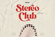 StereoClub - Modern Bold Serif Font, a Serif Font by ClevUs (Thumbnail 1 of 12)