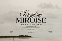 Seraphine Miroise Font Duo