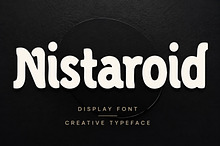Nistaroid – Bold Display Typeface