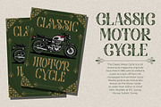 Vintage Binary - Display Typeface Fo, a Blackletter Font by PutraCetol Studio (Thumbnail 3 of 12)