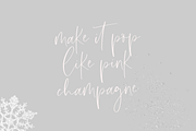 Snowflake Script Font, a Script Font by Design Pixie (Thumbnail 4 of 6)
