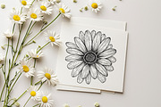 Daisy Procreate Stamp, a Brush Add-On by Dervik Art Store (Thumbnail 6 of 6)