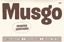 Musgo | Soft Condensed Rounded Sans