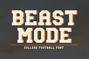 College Football Font, a Font by GlitzyGrapix (Thumbnail 8 of 15)
