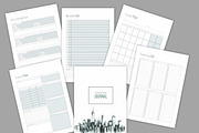Minimalist Planner Journal Layout, a Print Template by McLittle Stock (Thumbnail 1 of 4)
