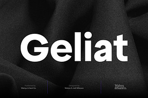 Geliat | Sans Serif Family