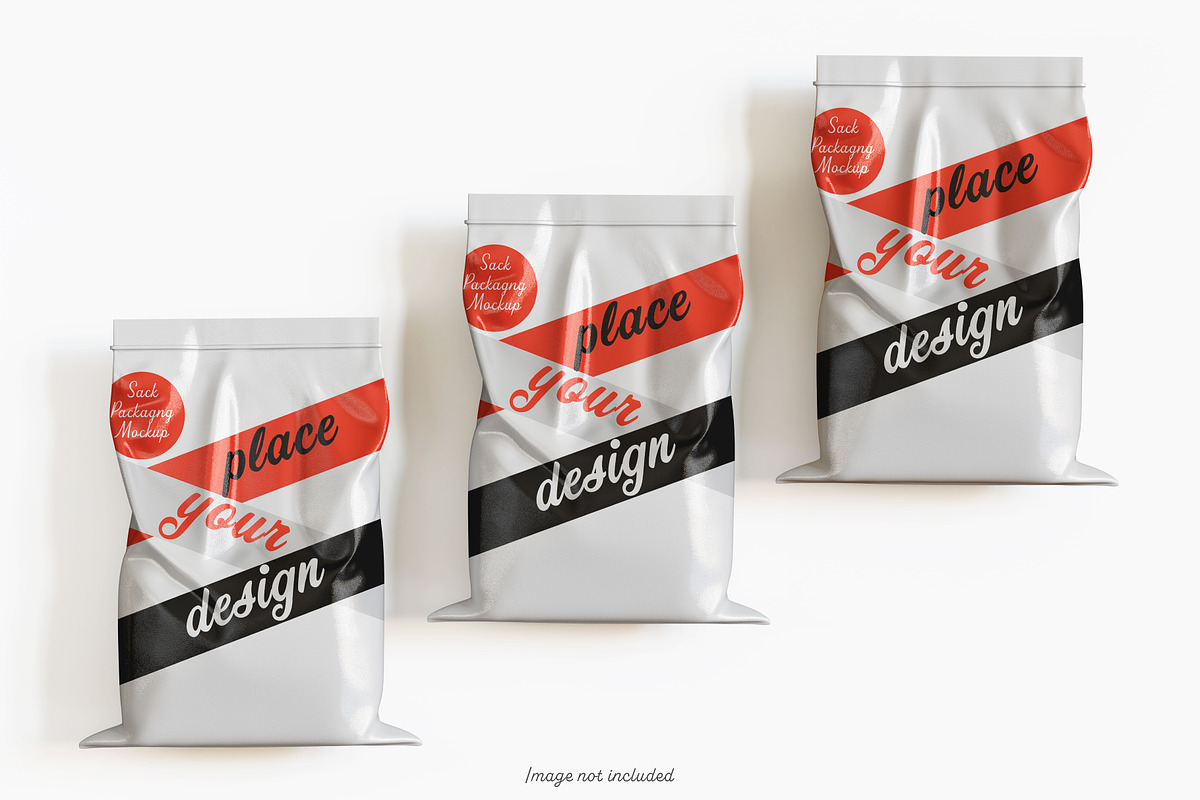 Sack Packaging Mockup Bundles, a Packaging Mockup by Ambo Ampeng (Photo 21 of 21)