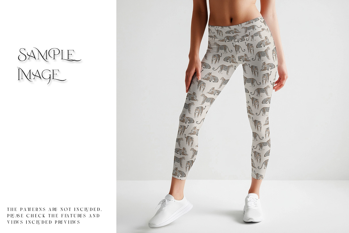 Leggings and Top PSD & PNG Mockups, a Product Mockup by mock-ups (Photo 7 of 20)