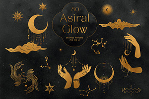 Gold Celestial Graphics Astrology