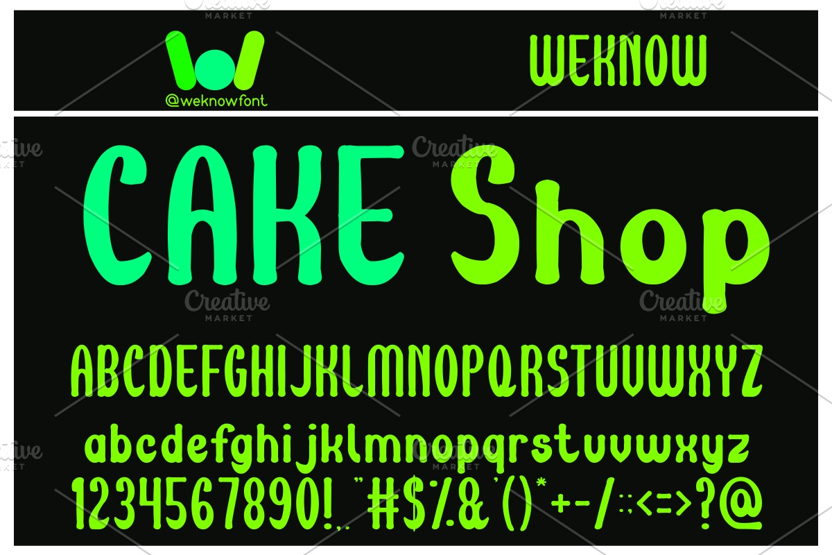 maximum high tension font, a Font by weknow (Photo 4 of 5)
