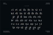 Milea Neira - Serif Vintage Ligature, a Serif Font by suhadidesign (Thumbnail 10 of 11)