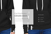 HOODIES BUNDLE 20x Mock-ups + DEMO, a Books & Magazine Mockup by Apparel_Mockups (Thumbnail 20 of 27)