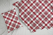 #79 Red & White Textile Design, a Pattern Graphic by Plaid4You (Thumbnail 5 of 9)