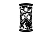 Celestial Sun Moon Hourglass Bundle, an Illustration by Gaye Art (Thumbnail 8 of 31)